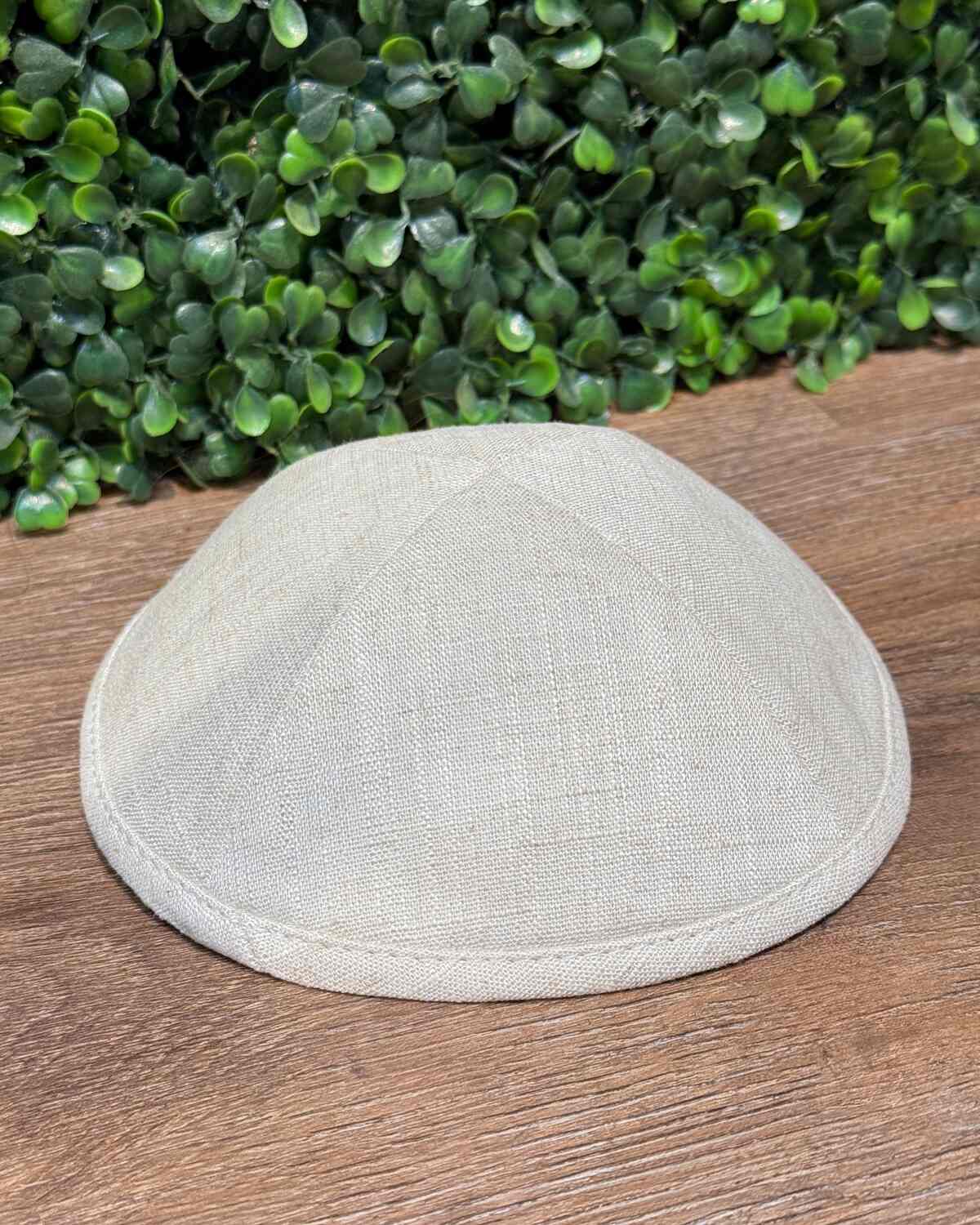 Kippot personalizadas de satín champán para boda judía